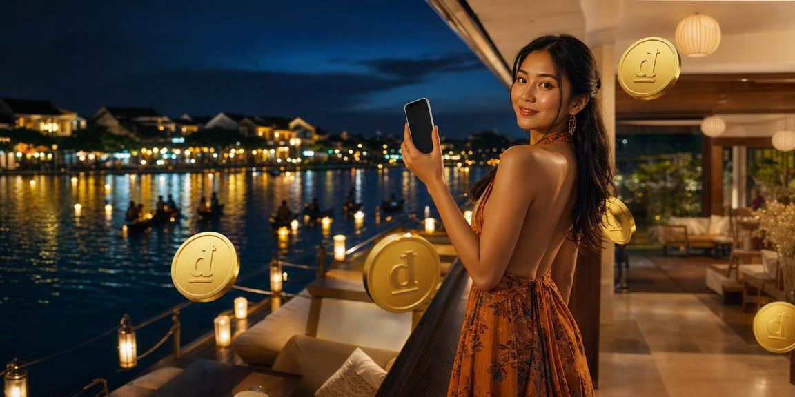 Giao diện casino trên điện thoại tại Hội An